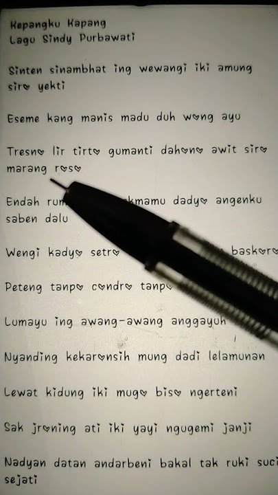 kepangku kapang - sindy purbawati #kepangkukapang #sindypurbawati #music #indomusikgram #lyrics