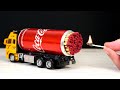 EXPERIMENT: Amazing Matches Powered Truck!
