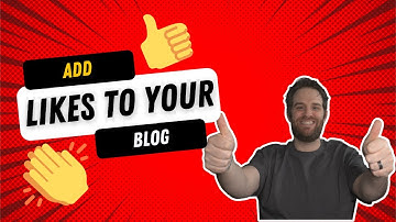 Add likes to your blog in under 15 minutes.