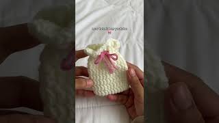 crochet mini drawstring pouch tutorial is up now
