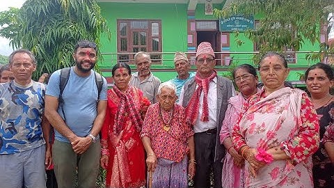 सन्देशको आमा बुवा जापान जान घर बाट  बिदाई ।  #sandesh_lamichane #Aama #vlog #bidai #japan #viral