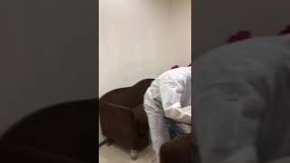The Man Is Very Scared Of Injection.🤣🤣🤣🤣 The Man Is Very Scared Of Injection.🤣🤣🤣🤣
