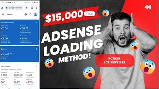 SAFE ADSENSE LOADING METHOD || €15,000 LIVE EARNINGS BY PCYBER