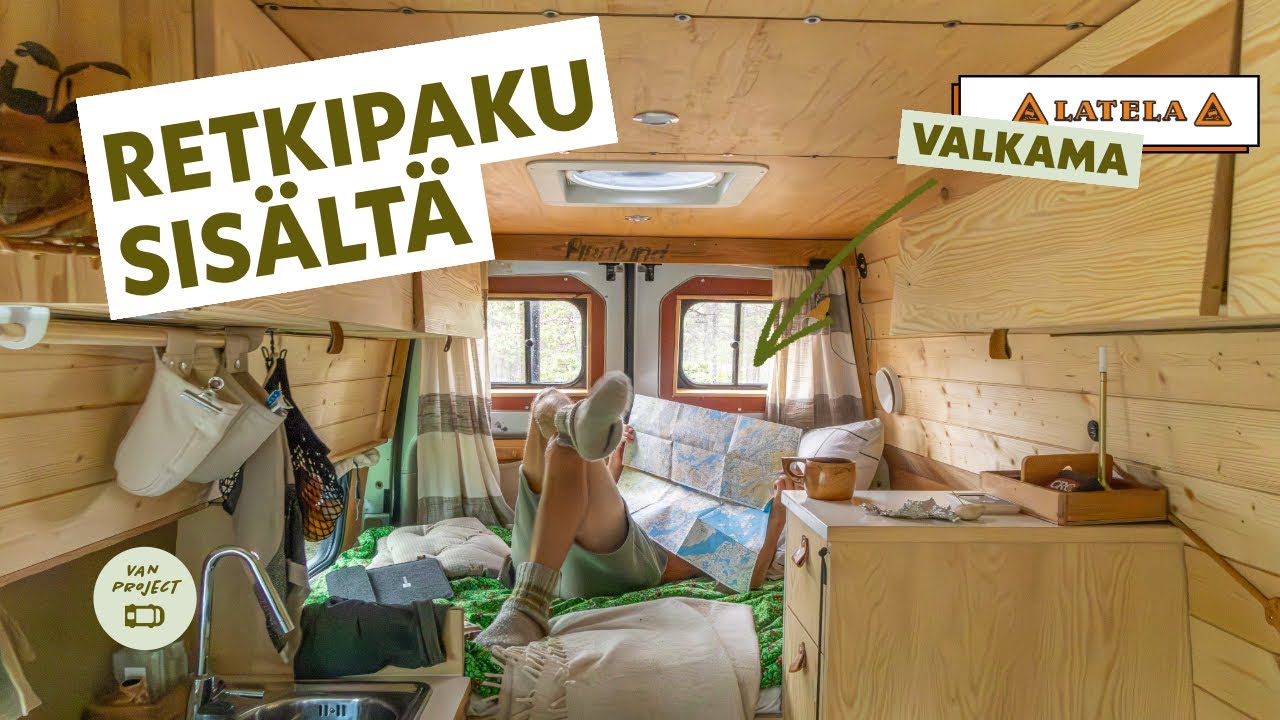 OSA7 Retkipaku sisältä. Pintoja, kalusteita ja vinkkejä