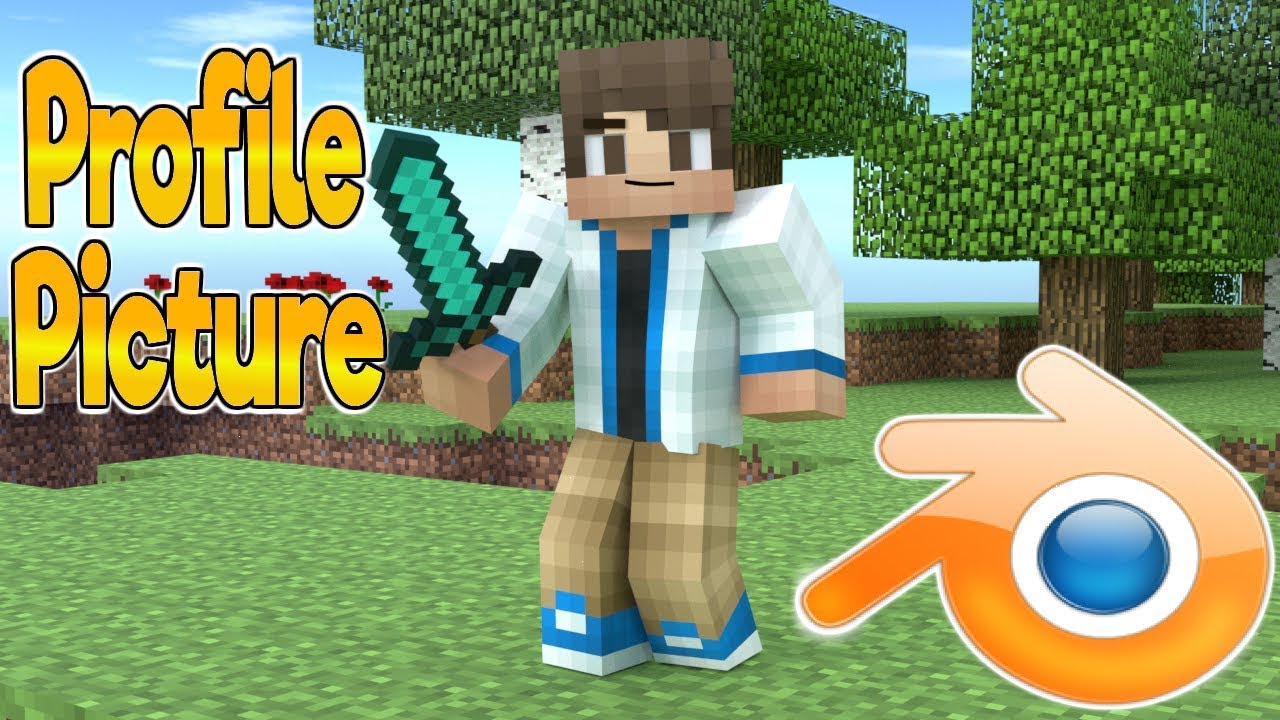 How To Make A Minecraft Profile Picture For Youtube With ...