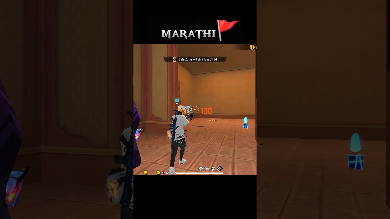 Freefire मराठी🔥❤️|UMP न बंदे तुडवले 😂😼| 