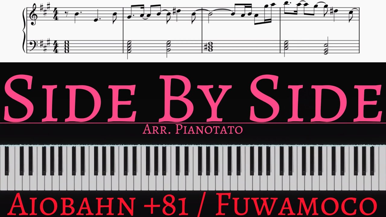 Aiobahn +81, Fuwamoco - Side By Side (From Nekopara After) ピアノ
