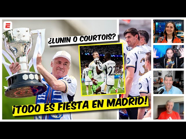 La GRAN INCÓGNITA para el Real Madrid. ¿Lunin o Courtois en la final de CHAMPIONS? | Exclusivos
