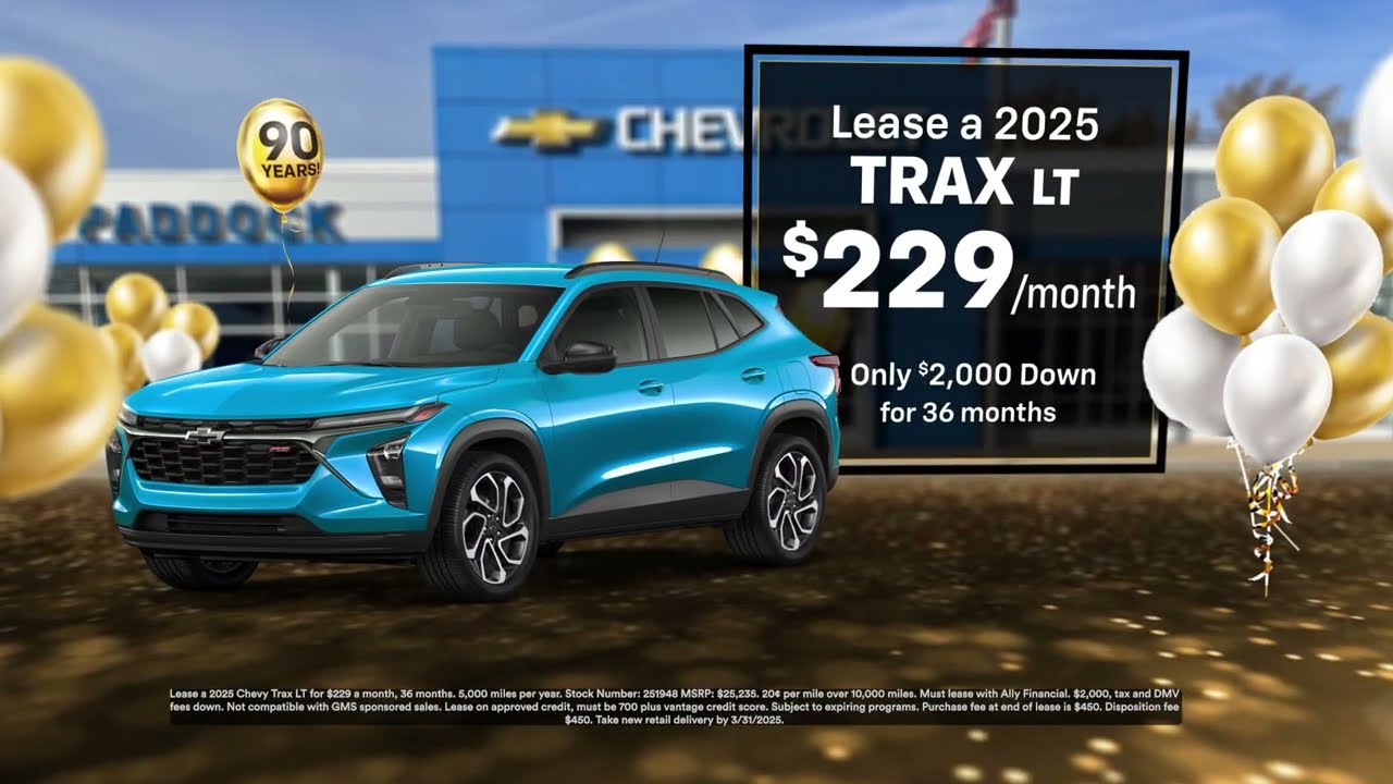 New Chevy SUV Savings at Paddock