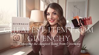I Bought the CHEAPEST item from GIVENCHY || Free Gifts?!! || Givenchy Unboxing 2022