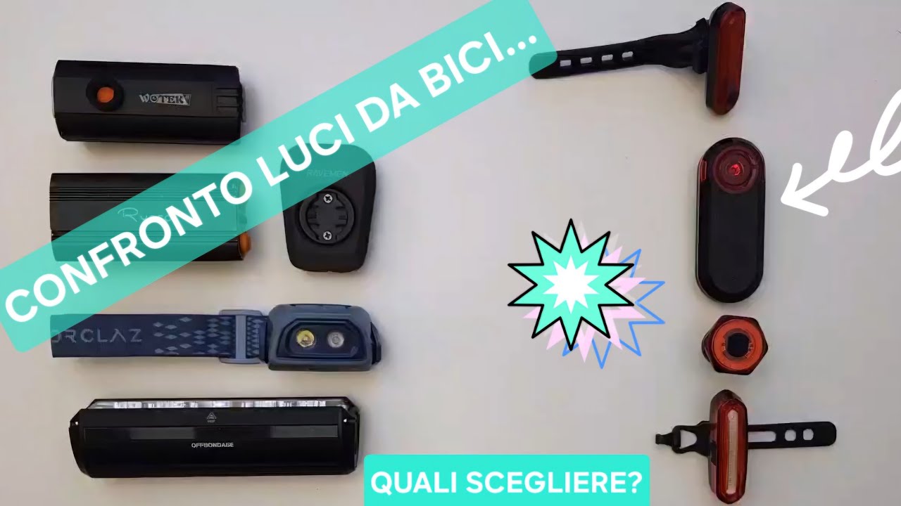 Luci da bici: ecco quelle che preferisco!