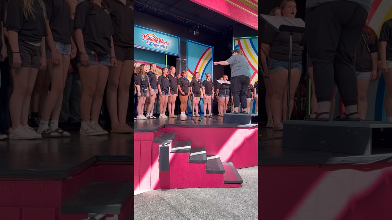 Owen Valley Middle School Choir Performance at Holiday World Ft. Asia -  YouTube