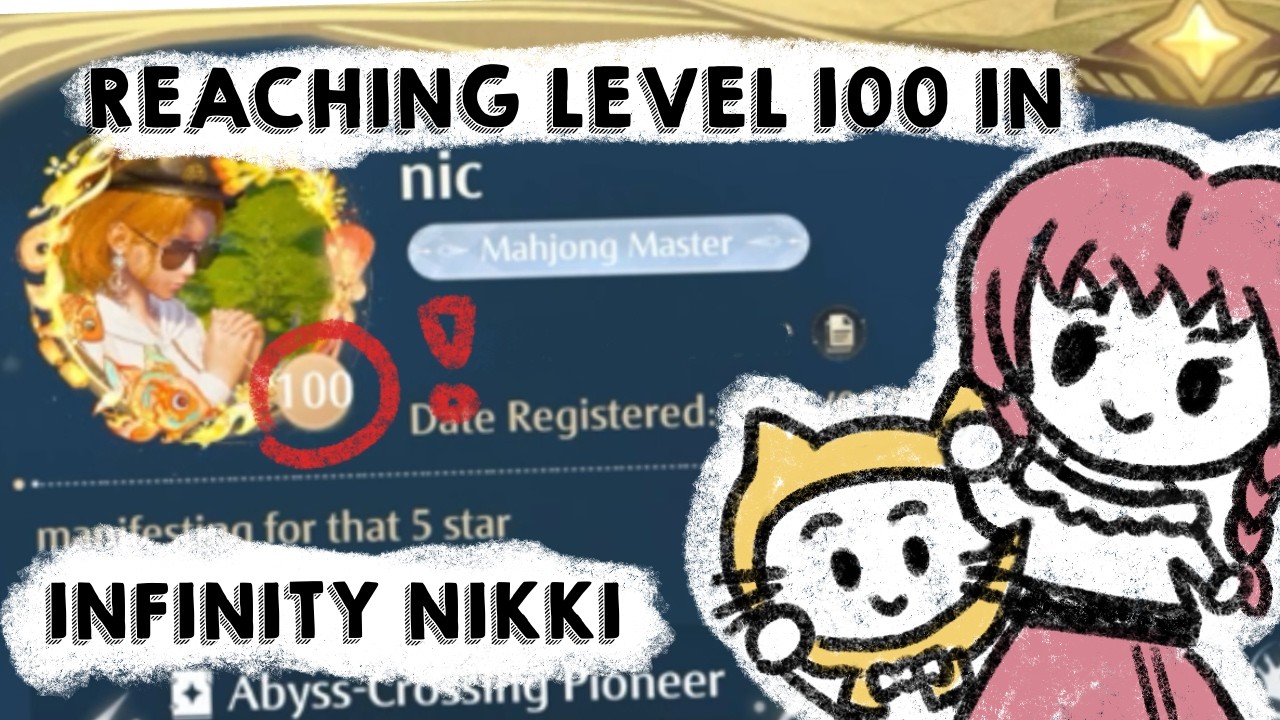 reaching level 100 in Infinity nikki - YouTube