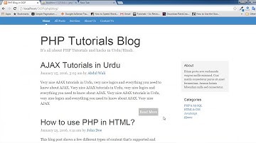 PHP OOP (Part 25/36) Blog Project Category Posts In Hindi / Urdu