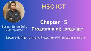 Lecture-2: Algorithm and Flowchart Full Concept (বাংলা) ICT | Programming