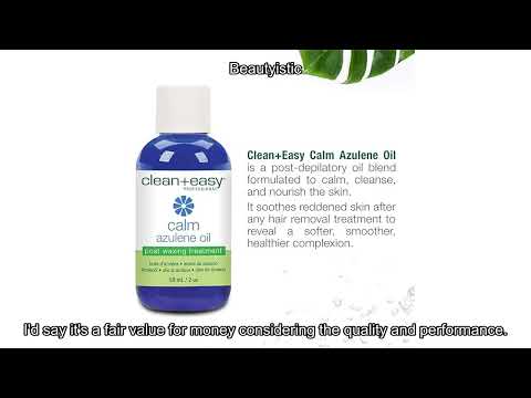 Clean + Easy Azulene Oil Review: Does It Really Soothe & Remove Wax Residue?