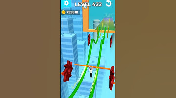 Stunt Rails Level 422 🔥 shorts video #varilshorts #viralvideo #shortsfeed #shorts