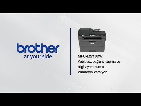 Video: Brother HL 2170w yazıcımı WiFi'me nasıl bağlarım?