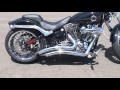 Harley-Davidson Softail Breakout 2013- Vance & Hines Big Radius 2-into-2 Chrome Exhaust System