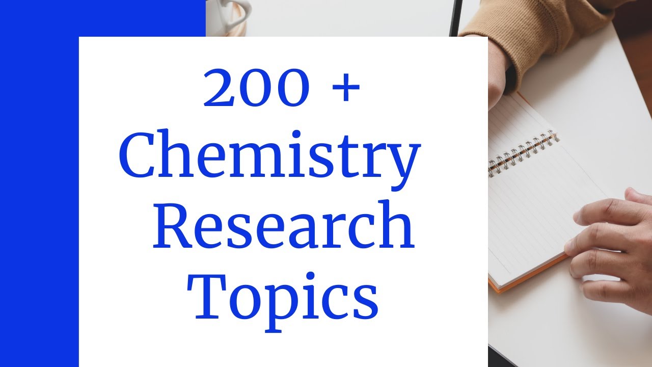possible thesis topics in chemistry