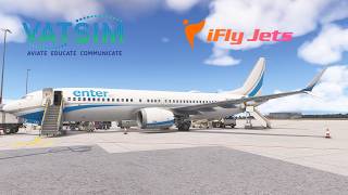 POZ-RHO | RHO-POZ 2 SECTORS! ENTER AIR IFLY 737 MAX 8! VATSIM!