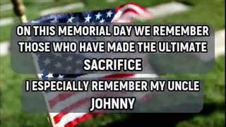 Memorial Day Tribute
