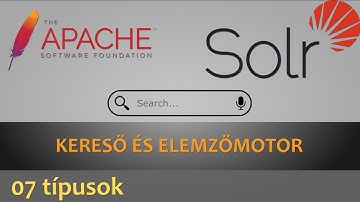 Apache Solr keresőmotor - 07 - mező típusok
