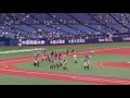 パリーグ公式戦「バファローズ×ライオンズ」(Bs夏の陣)、Bsgirlsによるオープニングパフォーマンスです!!(2021年8月22日、京セラドーム大阪)
