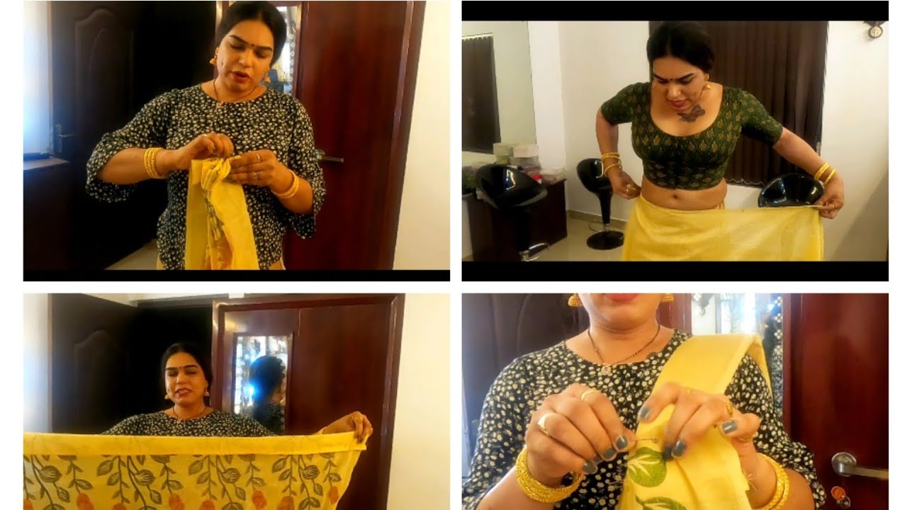 ഒരുപാട് കൊതിച്ചിരുന്നു ഞാൻ ഇതുപോലെ സാരീ ഉടുക്കാൻ  | if we learn to wear sarees in the teacher look