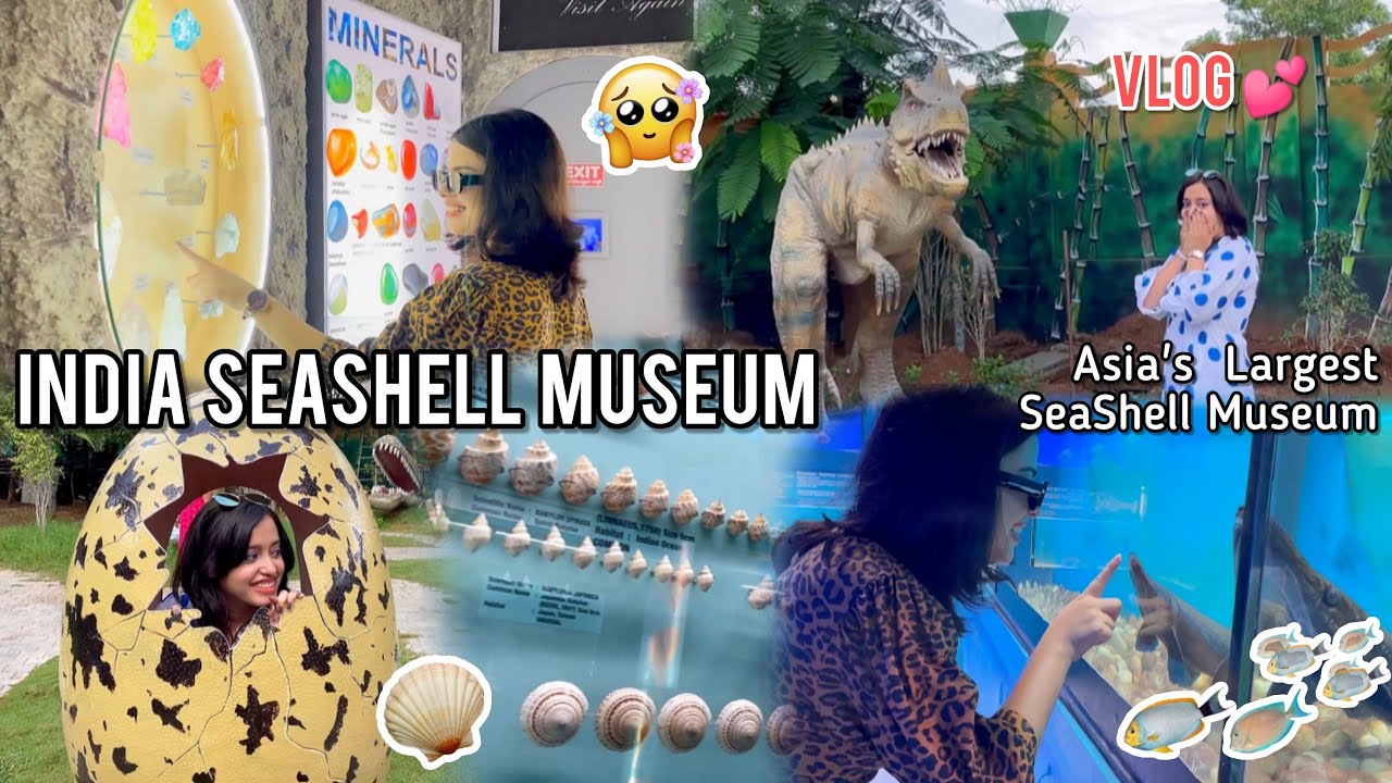 Visit to Asia's Largest India SeaShell Museum at Mamallapuram, Tamil Nadu | Vlog by Bhatt Twins 🐚