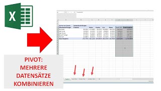 Wie man eine einzelne Pivot-Tabelle aus mehreren Datensätzen erstellt I Excelpedia
