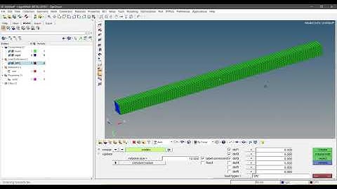 Geometric Non Linear Analysis using OptiStruct