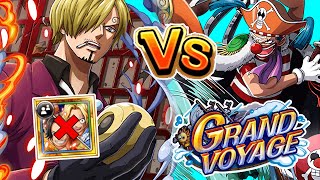 NO SABO & ACE vs GRAND VOYAGE LvL 5 vs BUGGY! [OPTC | トレクル]