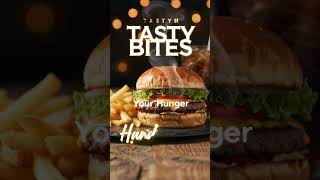 Burger Ad Admaker Studio