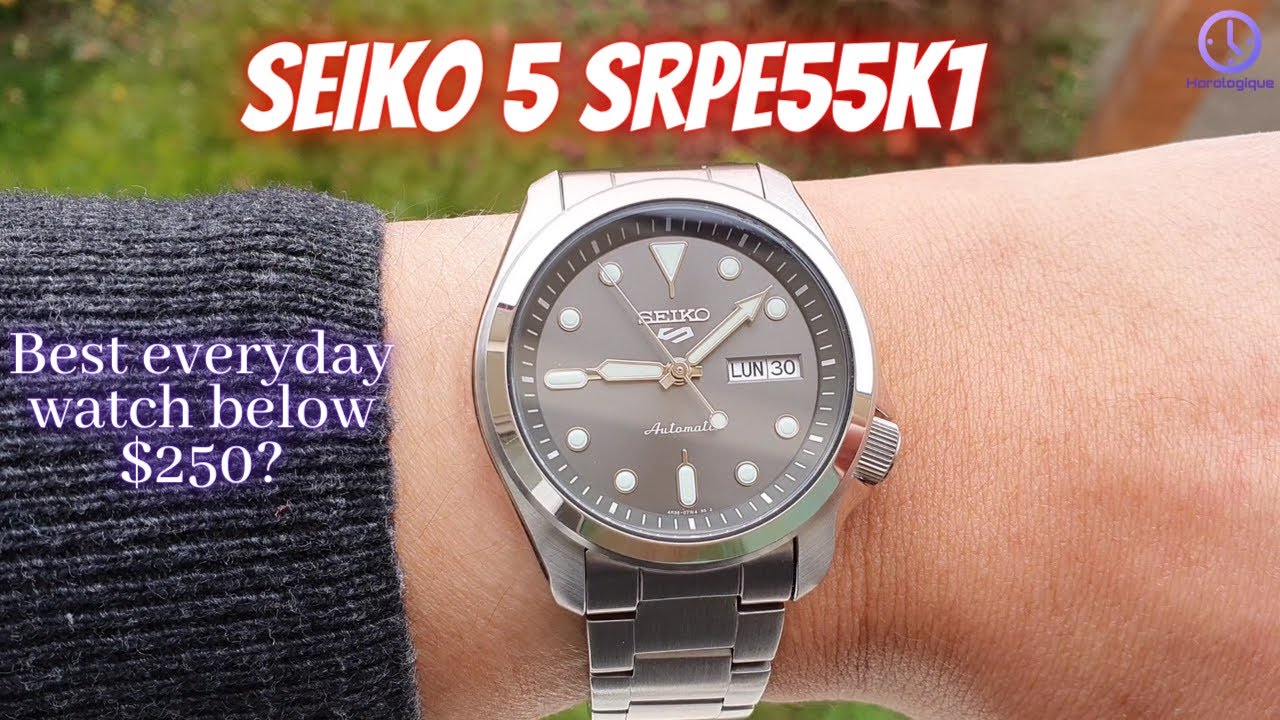 Seiko 5 SRPE51K1 | Best everyday watch under $250? - YouTube