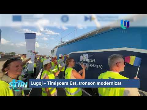 Lugoj – Timișoara Est, tronson modernizat
