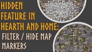 Hide/Filter Map Markers! Hidden Update in Valheim Hearth and Home #shorts