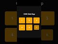 Learn CSS Grid in 60 Seconds ⚡ Complete Beginner Guide