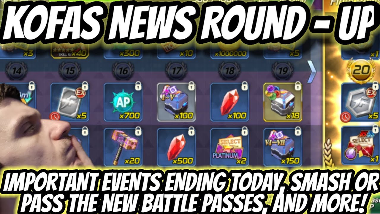 KoFAS Events Ending Today, Smash or Pass the New Battle Passes, and MORE! - King of Fighters Allstar