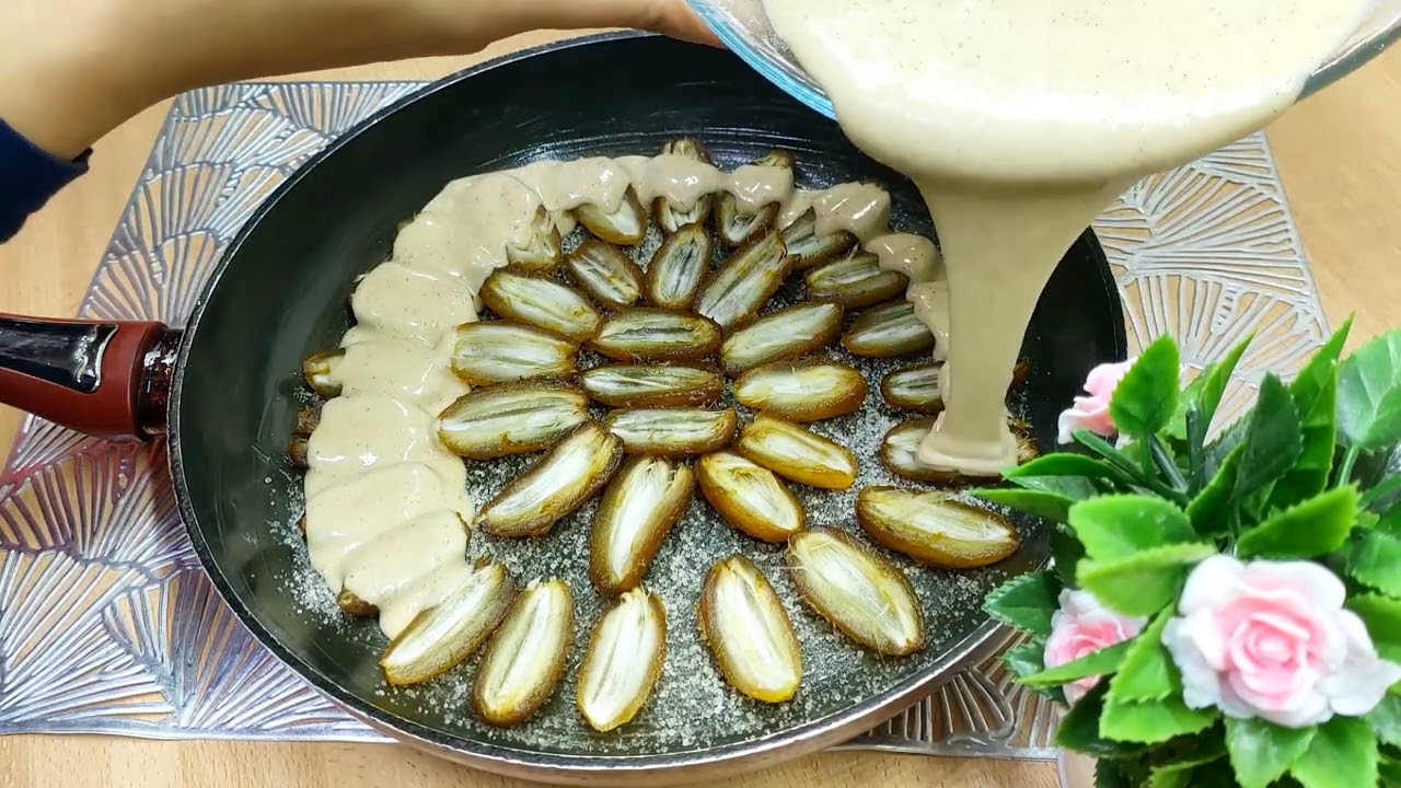 دا الموسم بتاعه ❗❗ ملكيش حجة متعمليهاش ❗❗ كيك البلح الرطب في الطاسة #مطبخ_داليا