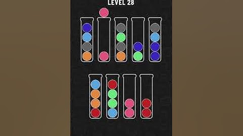 Ball Sort Puzzle Walkthrough Gameplay - Level 28