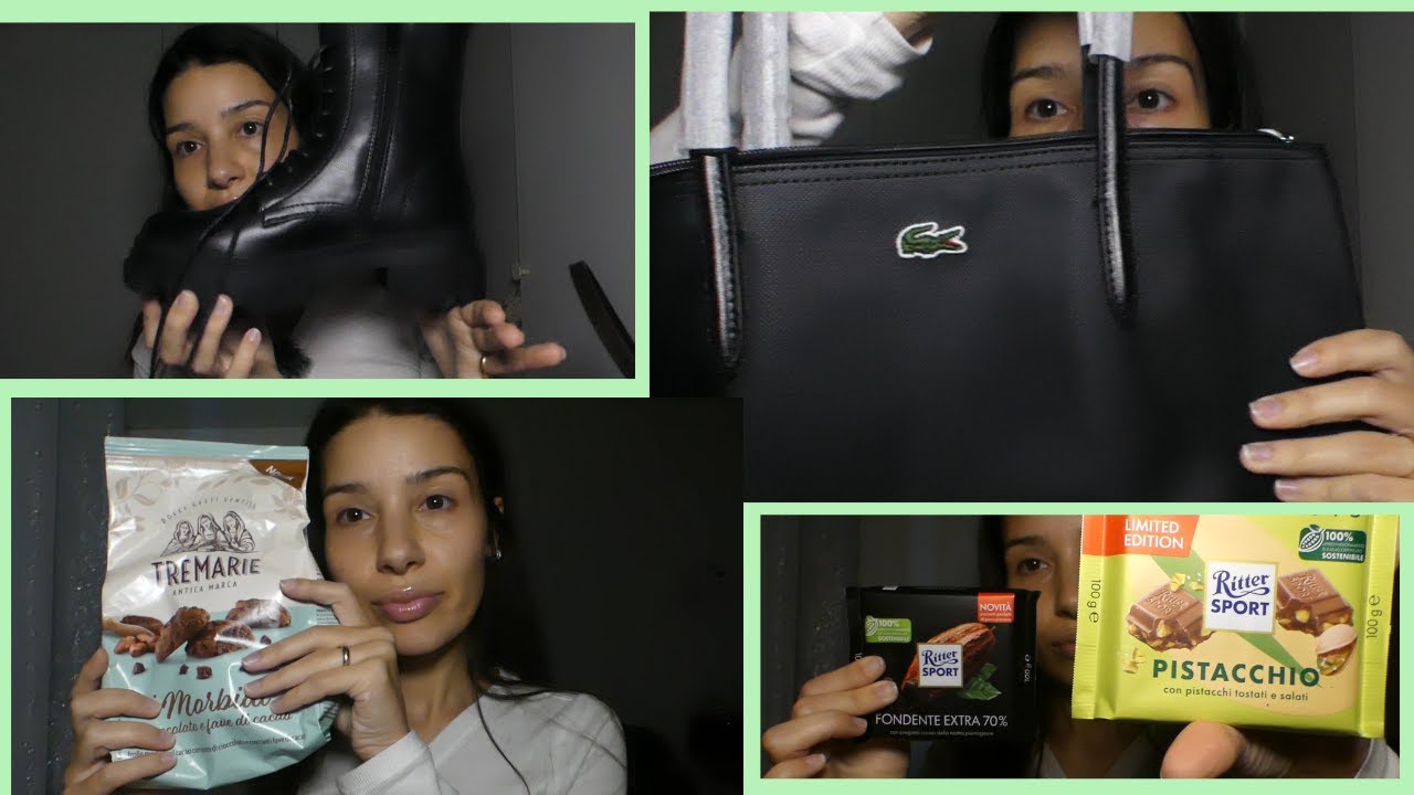 ASMR L' HAUL RILASSANTE DELLA DOMENICA 😴| ZALANDO , PRODOTTI LABBRA, DEGUSTABOX