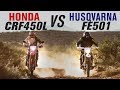 2019 Honda CRF450L vs Husqvarna FE501