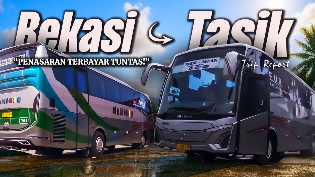 Gak Nyangka Seasyik Ini‼️Ngilangin Rasa Penasaran Naik BUS. BUDIMAN JB-5 😱🔥(Bekasi - Tasikmalaya)