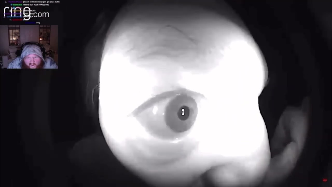 Caseohs reaction to Disturbing things caught on doorbell camera