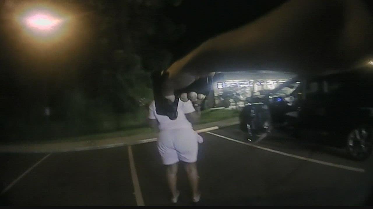 Body camera footage of traffic stop sparking community outrage - YouTube