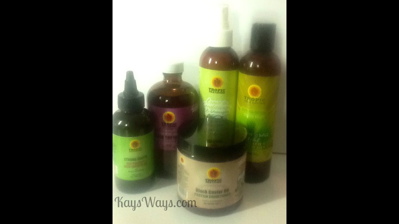 Wash Day with Tropic Isle Living Jamaican Black Castor Oil Products on Texlaxed Hair | Kay's Ways
