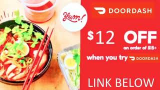 Doordash Promo code $20 OFF (Nov 2019 ) STILL ACTIVE