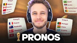 ???? MES PRONOS – COUPE DU MONDE ! (avec une surprise)