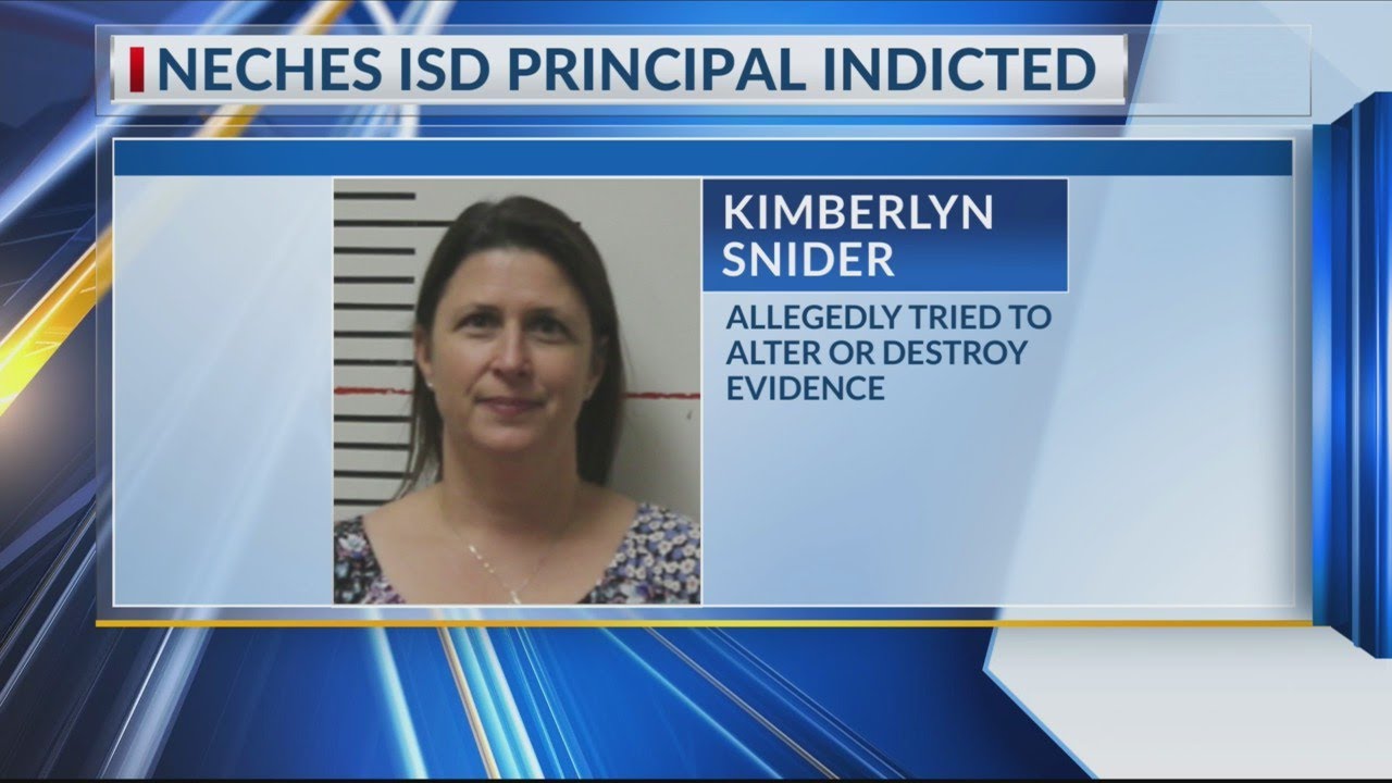UPDATE: Neches principal indicted on charges she interfered with a sexual assault of a minor investi